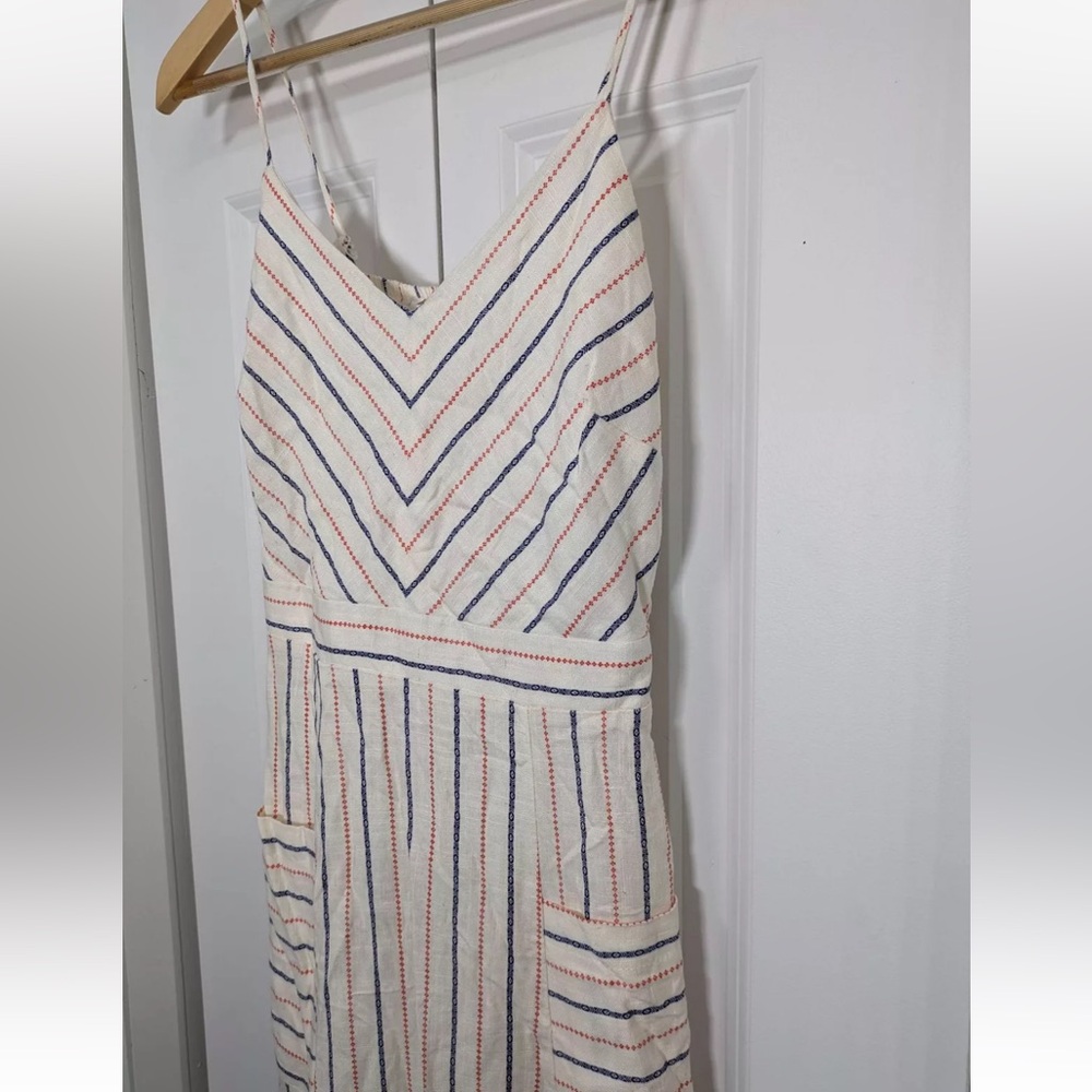 Striped Maxi Dress with Pockets